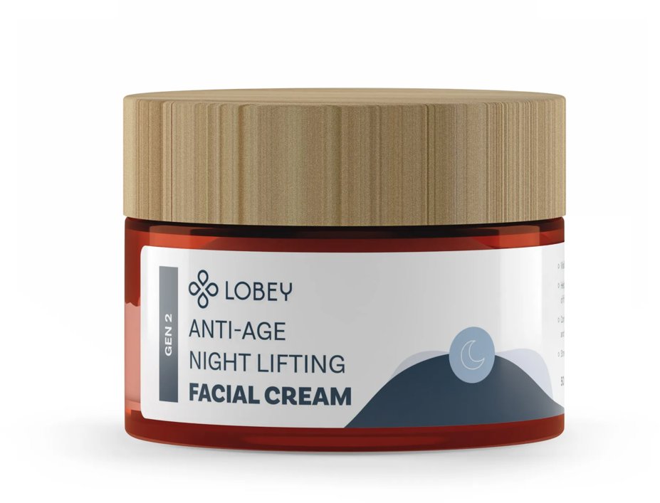 LOBEY Nočný vyhladzujúci pleťový krém 50 ml