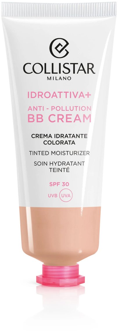 COLLISTAR Idroattiva + Antipollution Bb Cream Tinted Moisturizer SPF 30 1 Light 50 ml