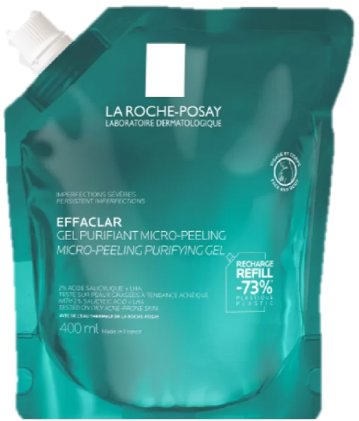 LA ROCHE-POSAY Effacler mikropeelingový gél náplň 400 ml
