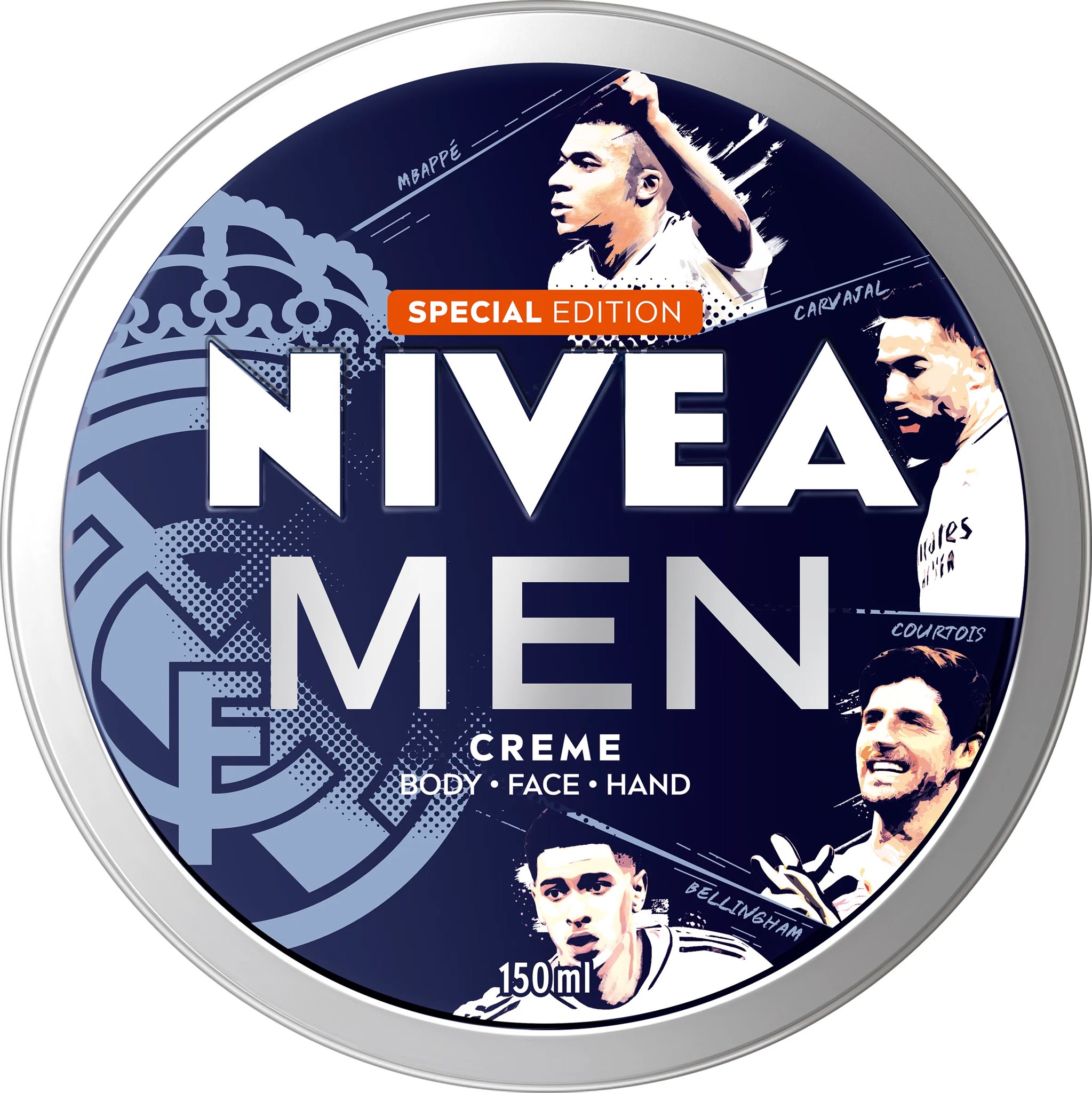 NIVEA Men Creme Body, Face, Hand 150 ml