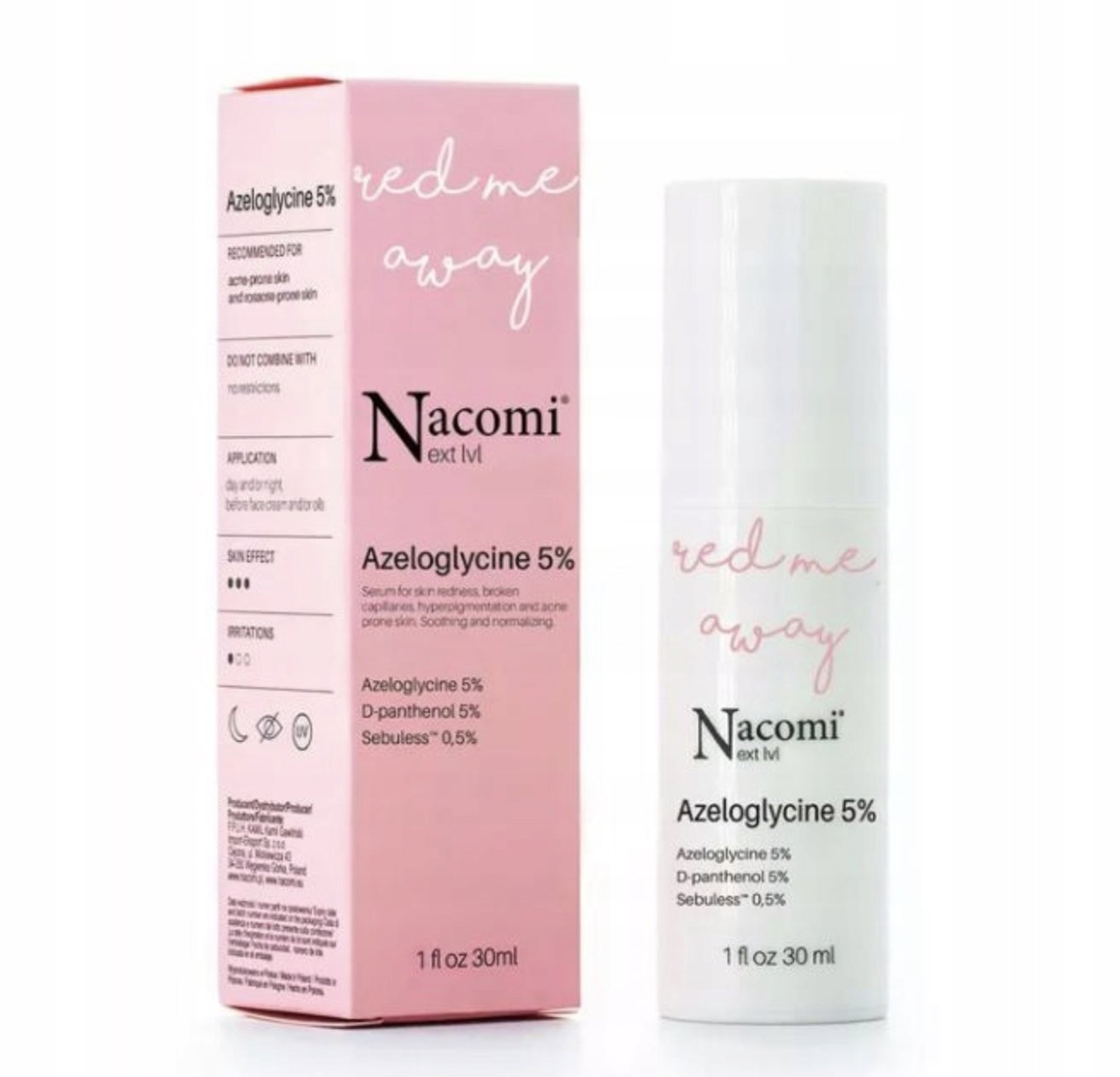 NACOMI Next Level Sérum s azeloglicínom 5 % + B6 30 ml