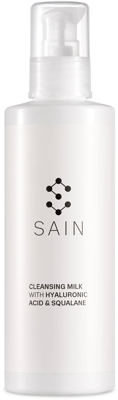 SAIN Čistiace mlieko s kyselinou hyalurónovou a skvalánom 200 ml