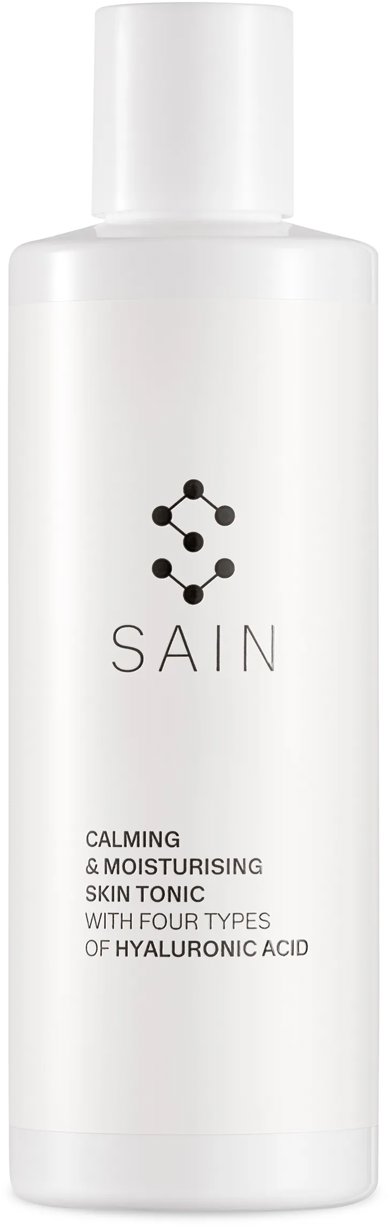 SAIN Upokojujúce & hydratačné pleťové tonikum so štyrmi druhmi kyseliny hyalurónovej 200 ml