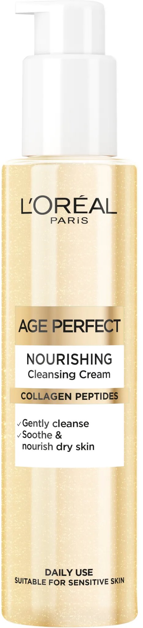 L'ORÉAL PARIS Age Perfect Collagen čistiaci krém, 150 ml