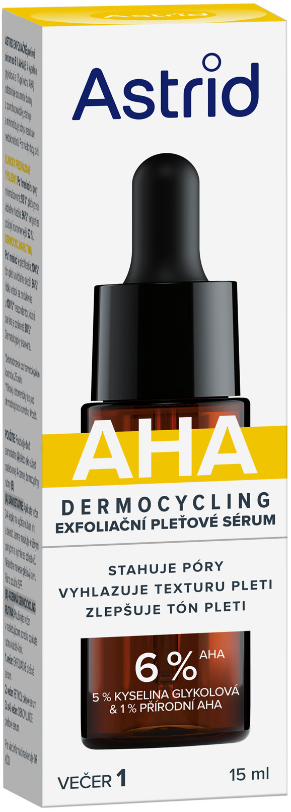 ASTRID Dermocycling exfoliačné sérum 15 ml