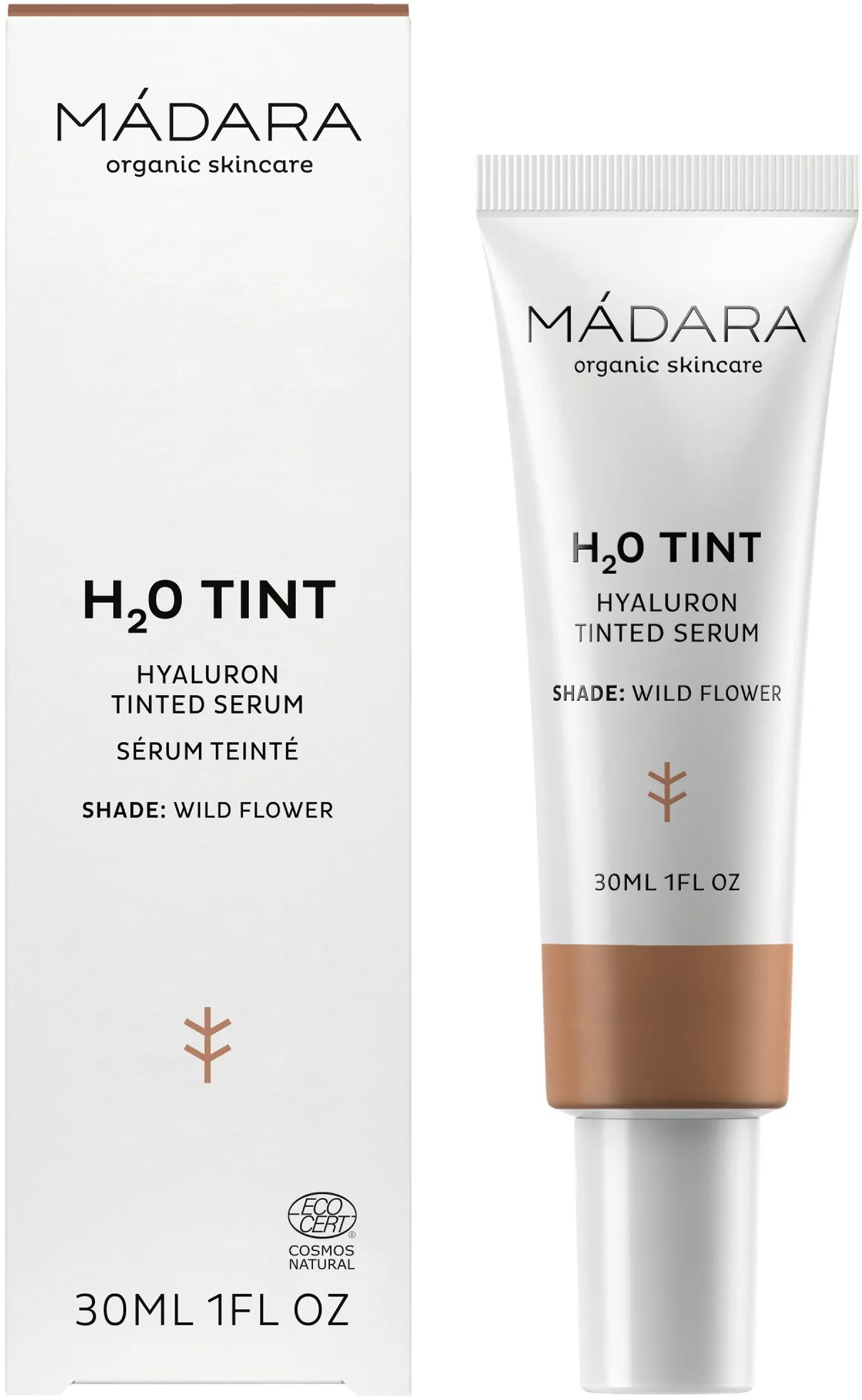 MÁDARA H2O Tónovacie sérum s kyselinou hyalurónovou #4 Wild Flower 30 ml