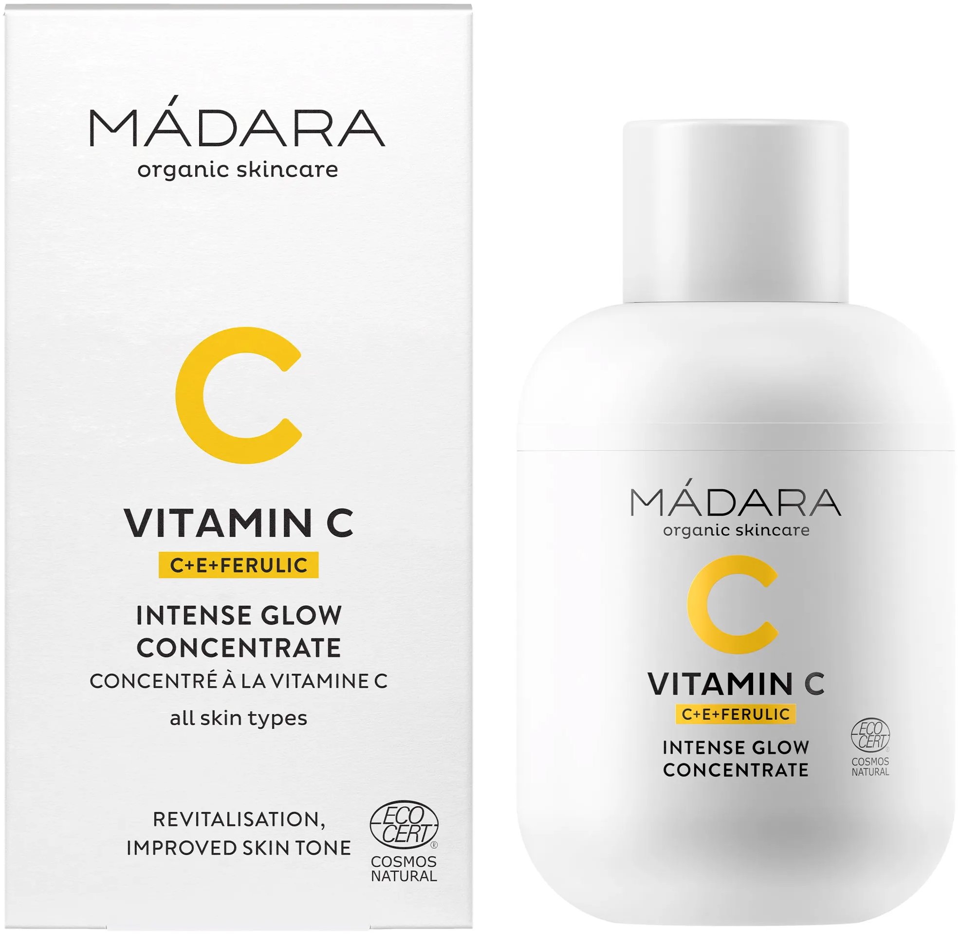 MÁDARA Vitamin C Rozjasňujúci koncentrát 30 ml