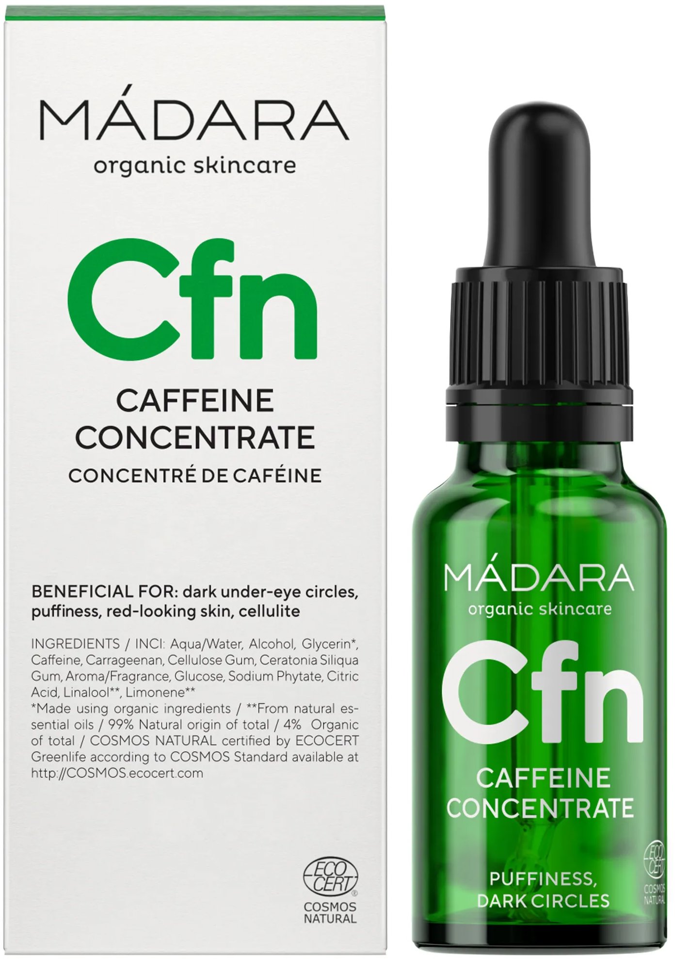 MÁDARA Cfn Kofeínový koncentrát 17,5 ml
