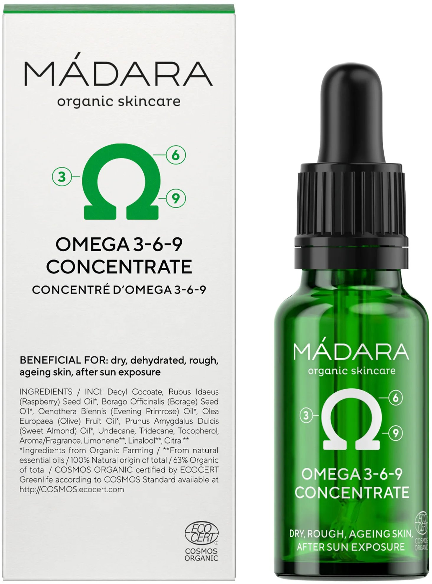 MÁDARA Omega 3-6-9 koncentrát 17,5 ml