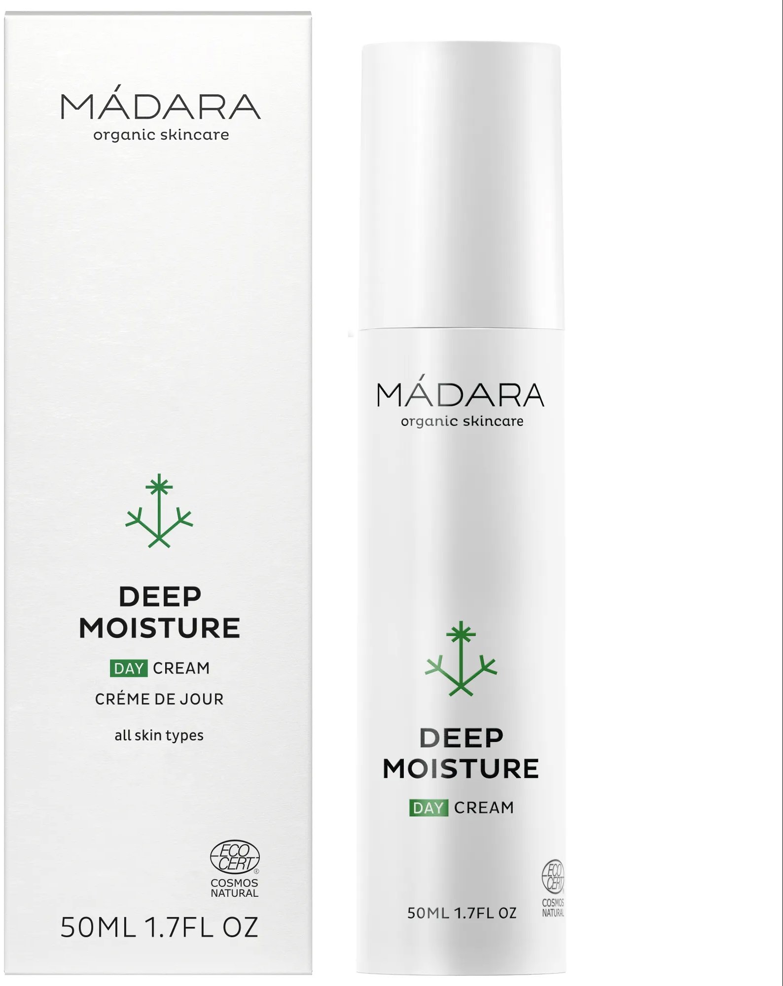MÁDARA Deep Moisture Denný krém 50 ml