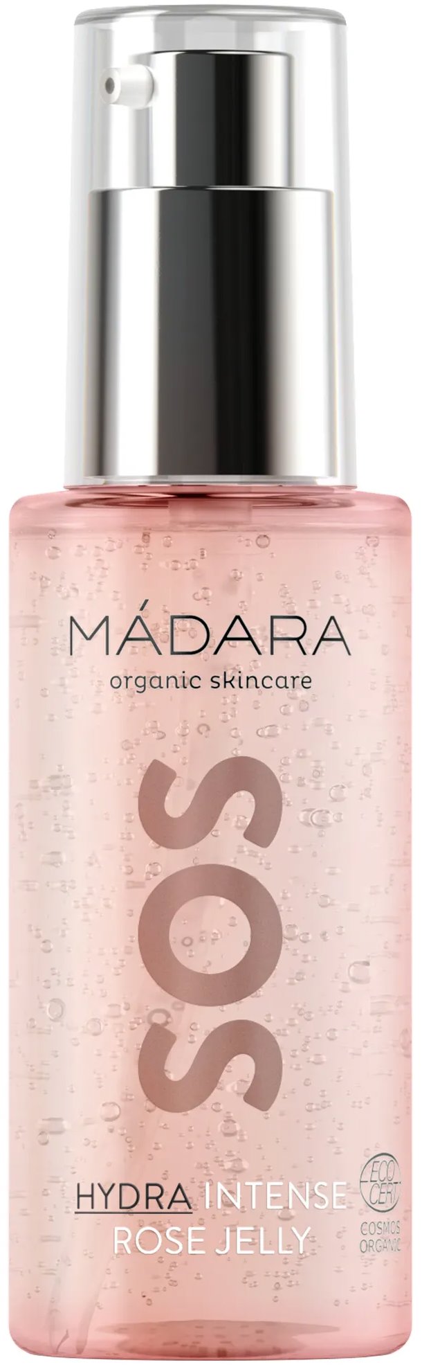 MÁDARA SOS Hydra Hydratačný hyalurónový gél s ružovou vodou 75 ml