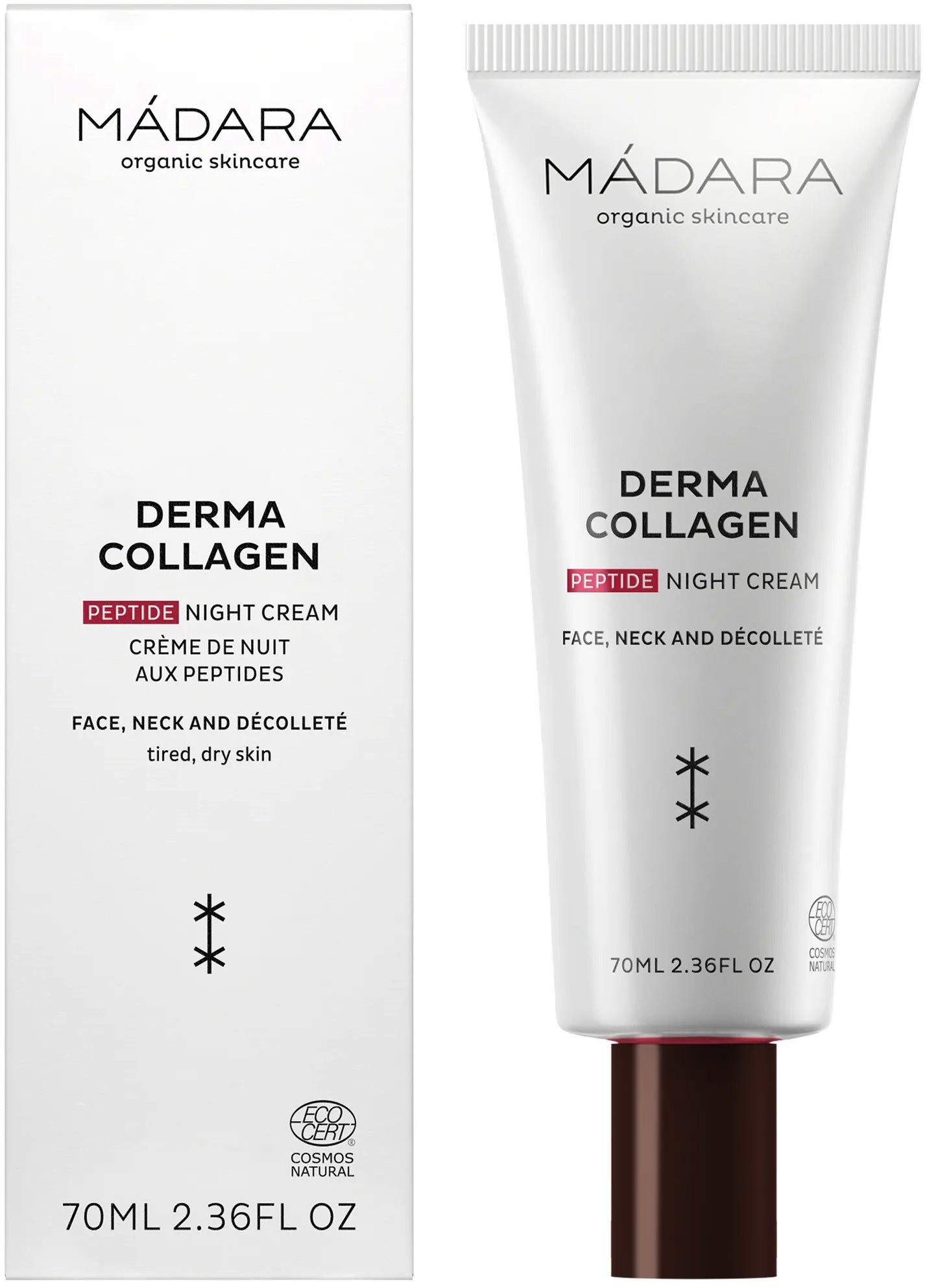 MÁDARA Derma Collagen Peptide Night Cream 70 ml