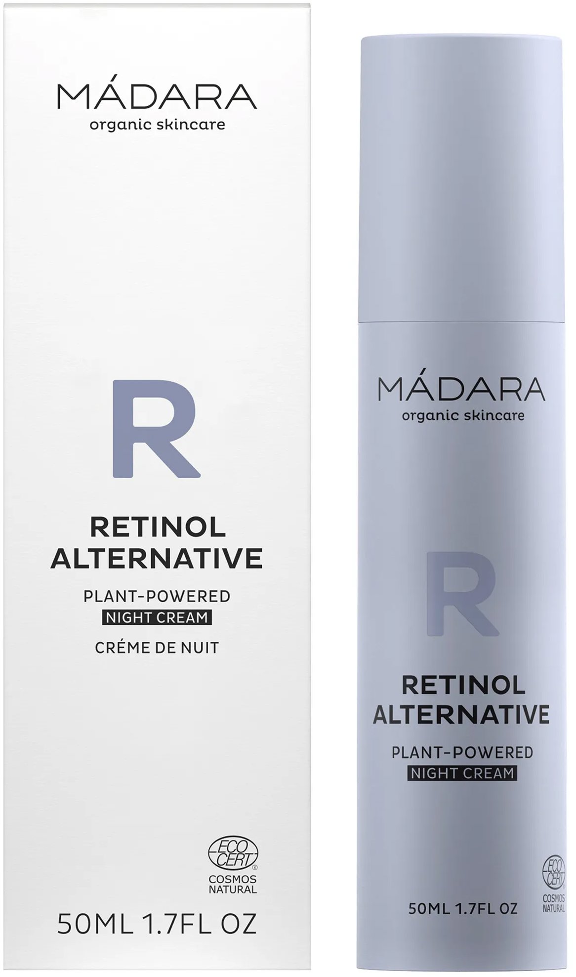 MÁDARA Retinol Alternative Rastlinný nočný krém 50 ml
