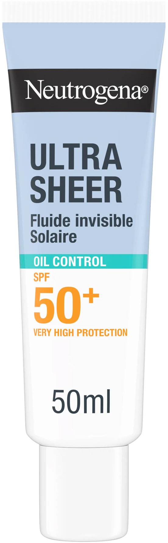 NEUTROGENA Ultra Sheer Neviditeľný fluid Oil Control SPF 50+ 50 ml