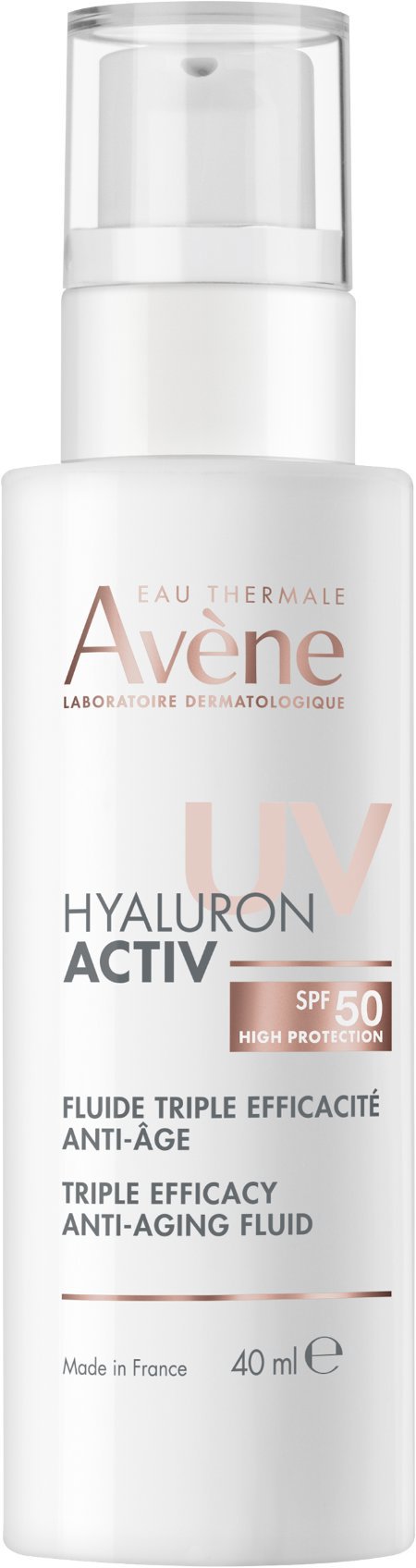 AVENE Hyaluron Activ Anti-age Fluide SPF 50 40 ml