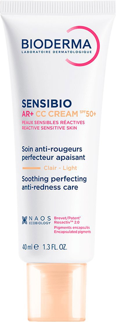BIODERMA Sensibio AR+ CC krém SPF 50+ 40 ml