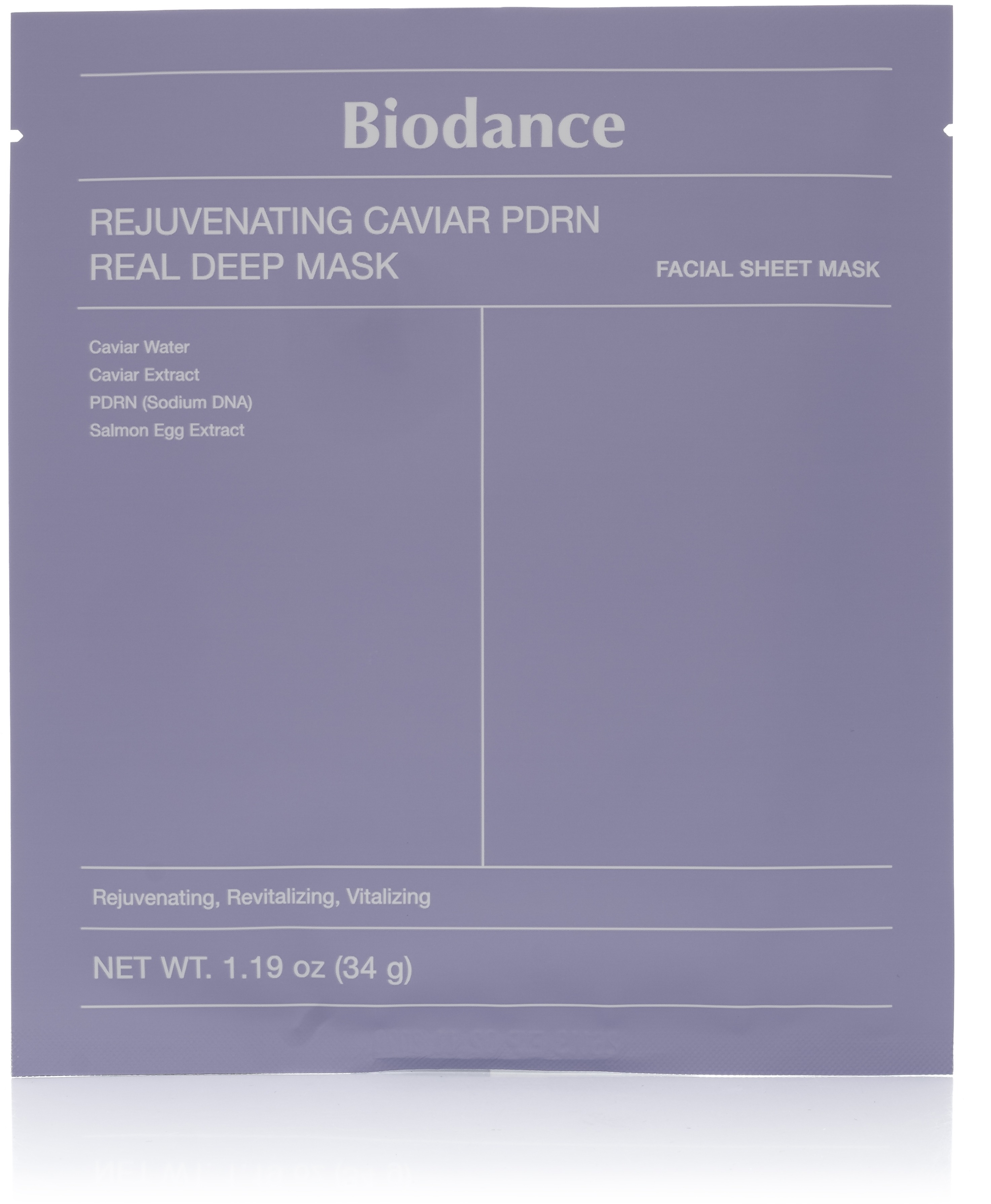 BIODANCE Rejuvenating Caviar PDRN Real Deep Mask 4× 34 g