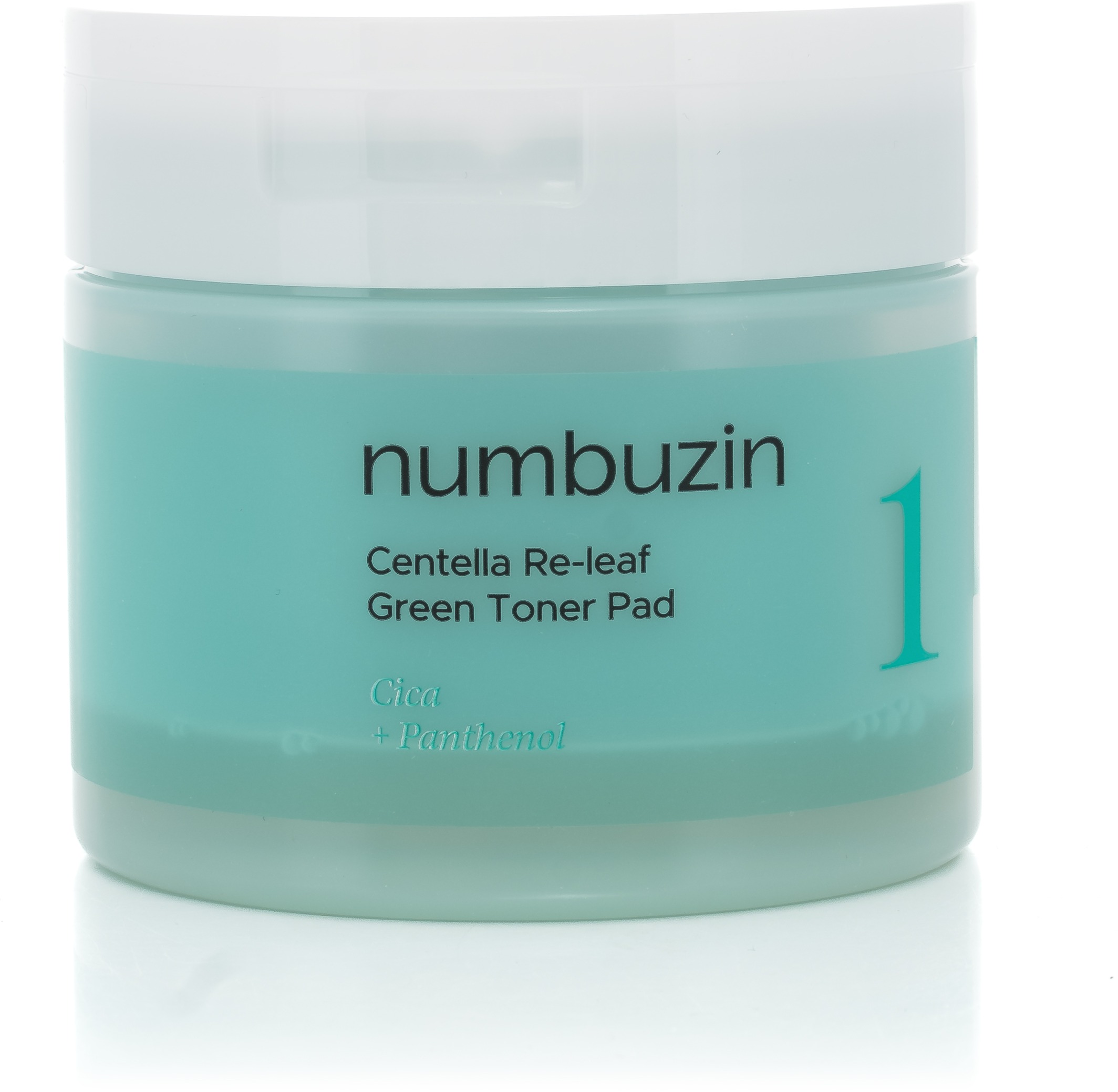 NUMBUZIN No.1 Centella Re-Leaf Green Toner Pad 70 kusov (190 ml)