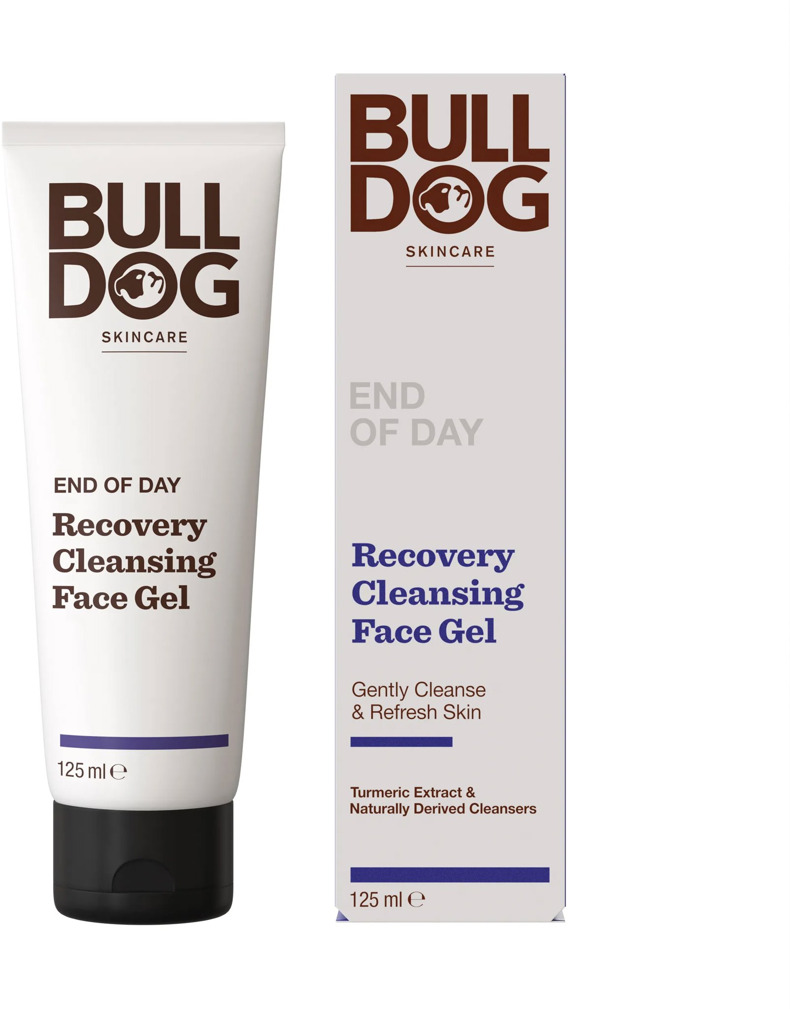 BULLDOG End of Day Recovery Cleansing Face Gel 125 ml