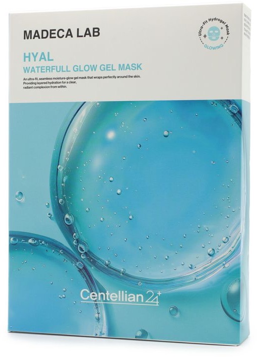 CENTELLIAN24 Madeca Lab Hyal Waterfull Glow Gel Mask 5× 22 g