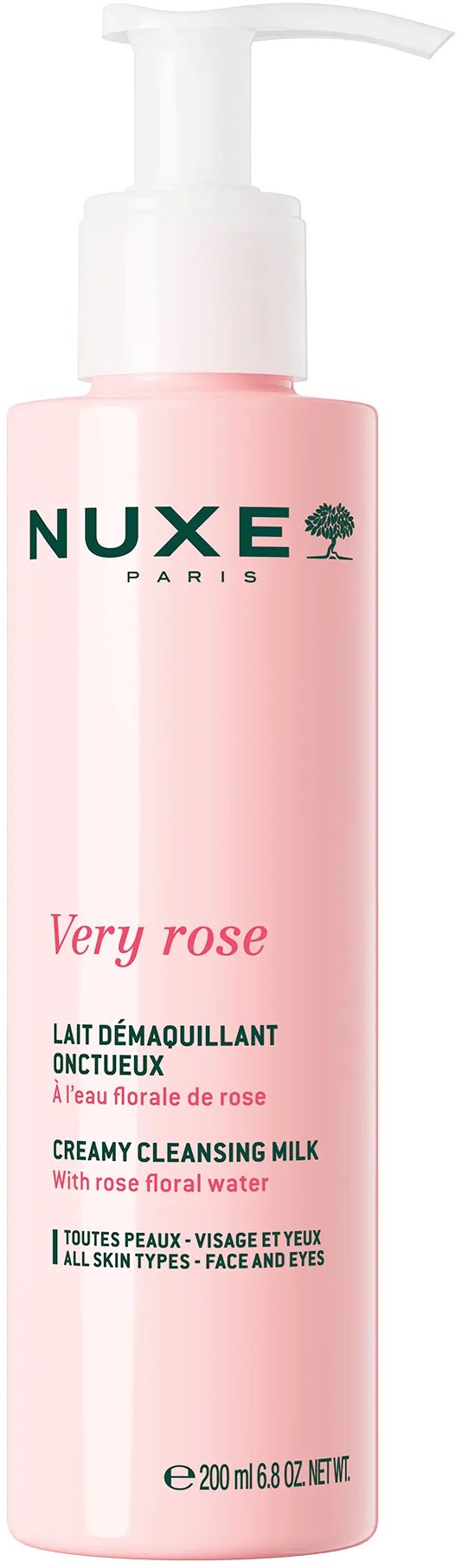 NUXE Very Rose Creamy Cleansing Milk 200 ml