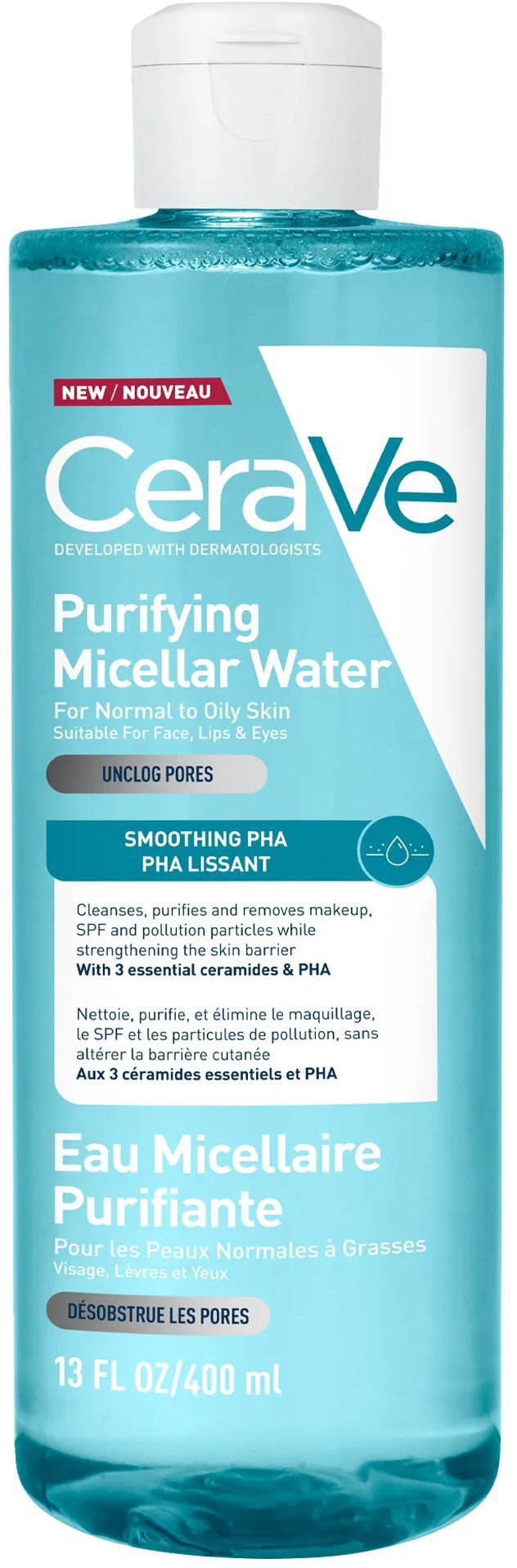 CERAVE Čistiaca micelárna voda 400 ml