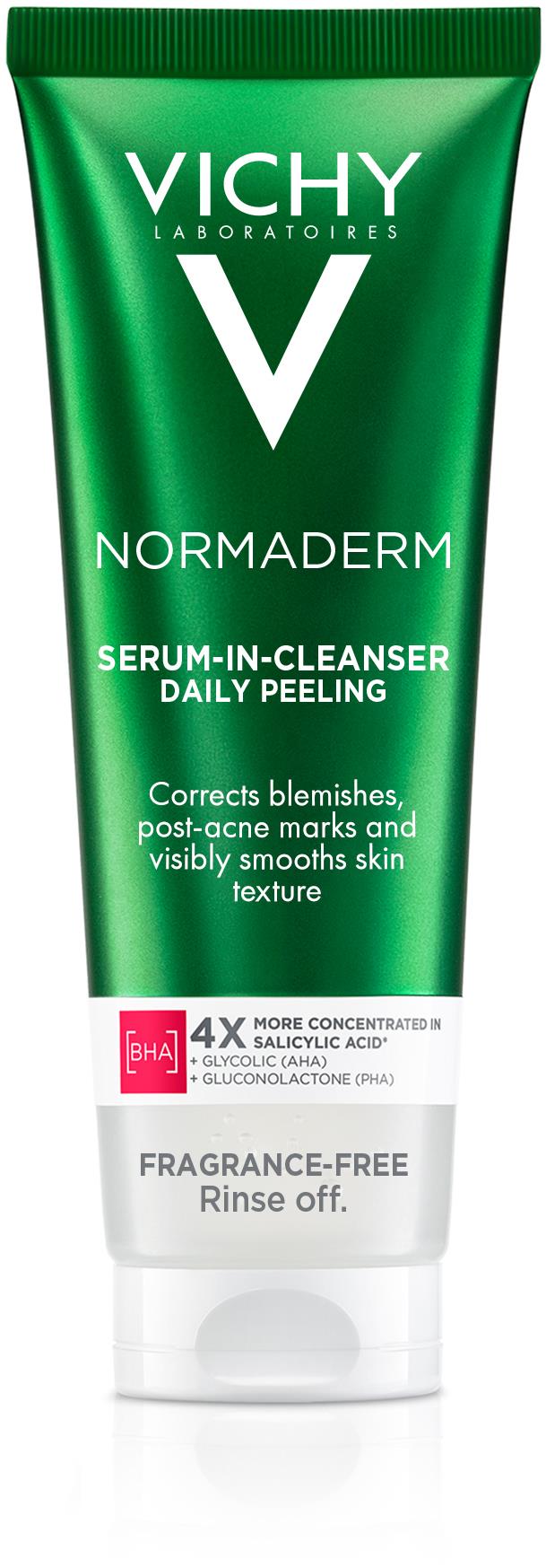 VICHY NORMADERM Čistiace sérum a peeling 125 ml