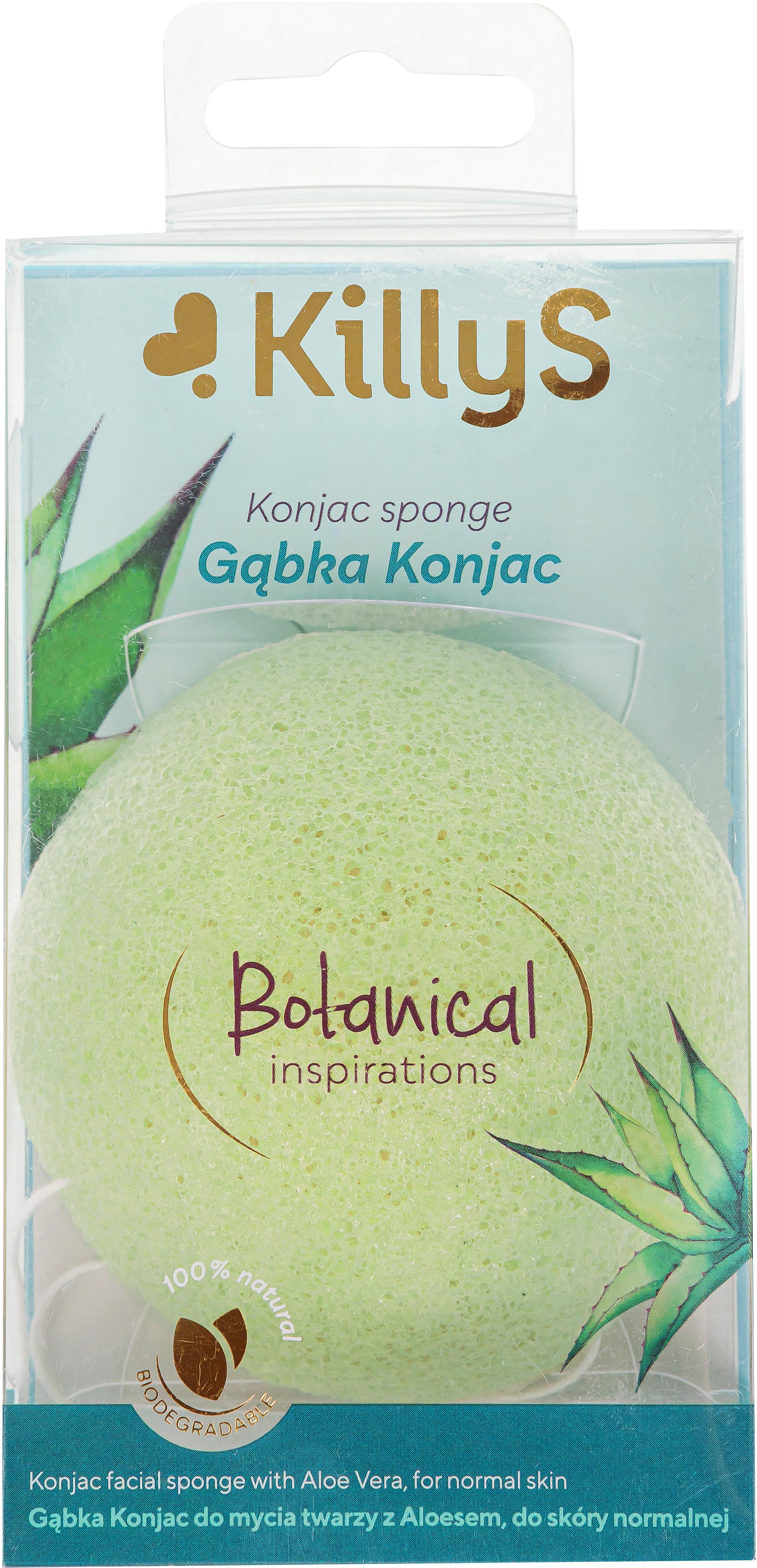 Inter-Vion Konjaková hubka na pleť s Aloe vera