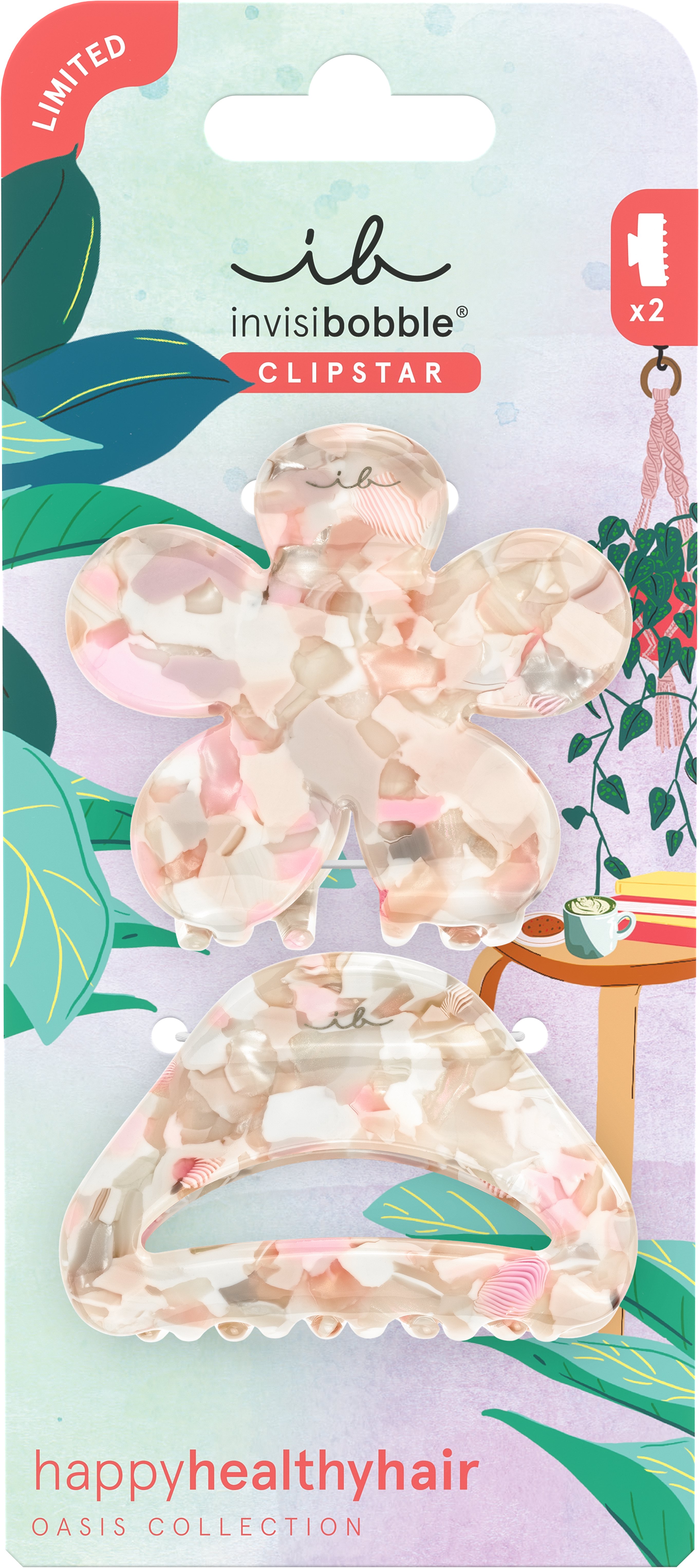 INVISIBOBBLE Clipstar M Oasis Refreshed Bloom