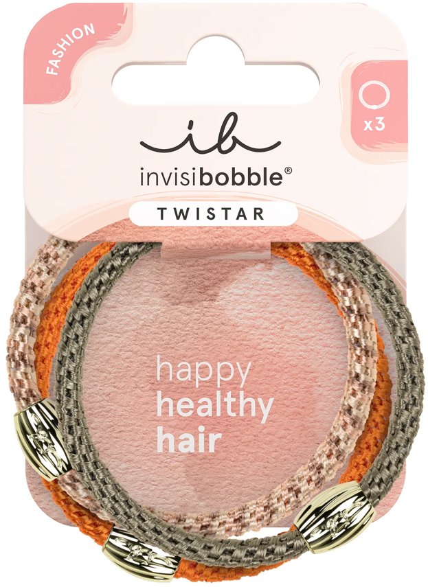 INVISIBOBBLE Twistar Orange Affaire, 3 ks