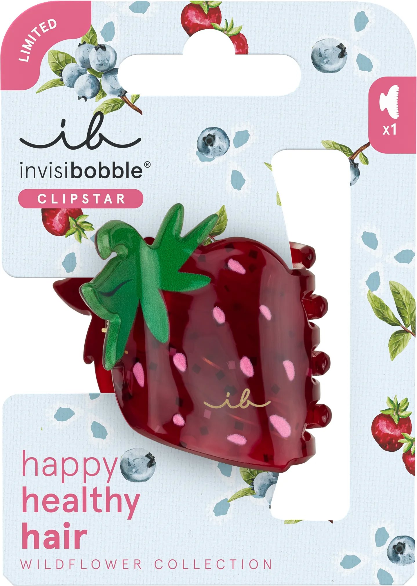 INVISIBOBBLE Clipstar M Wildflower Berry Brighter