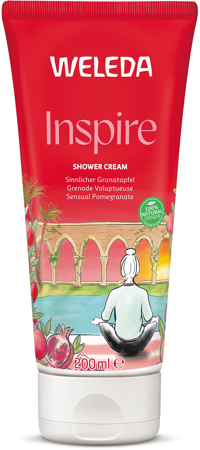 WELEDA Regeneračný sprchový krém Granátové jablko 200 ml