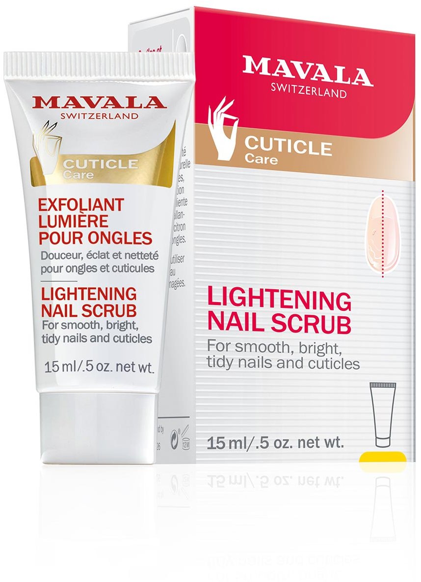 MAVALA Lightening Scrub Zosvetľujúci peeling na nechty 15 ml