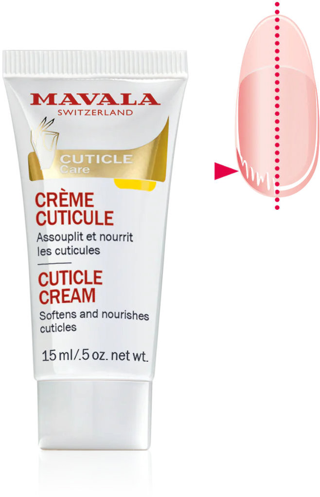 MAVALA Cuticle Cream Zmäkčujúci krém na nechtovú kožičku 15 ml