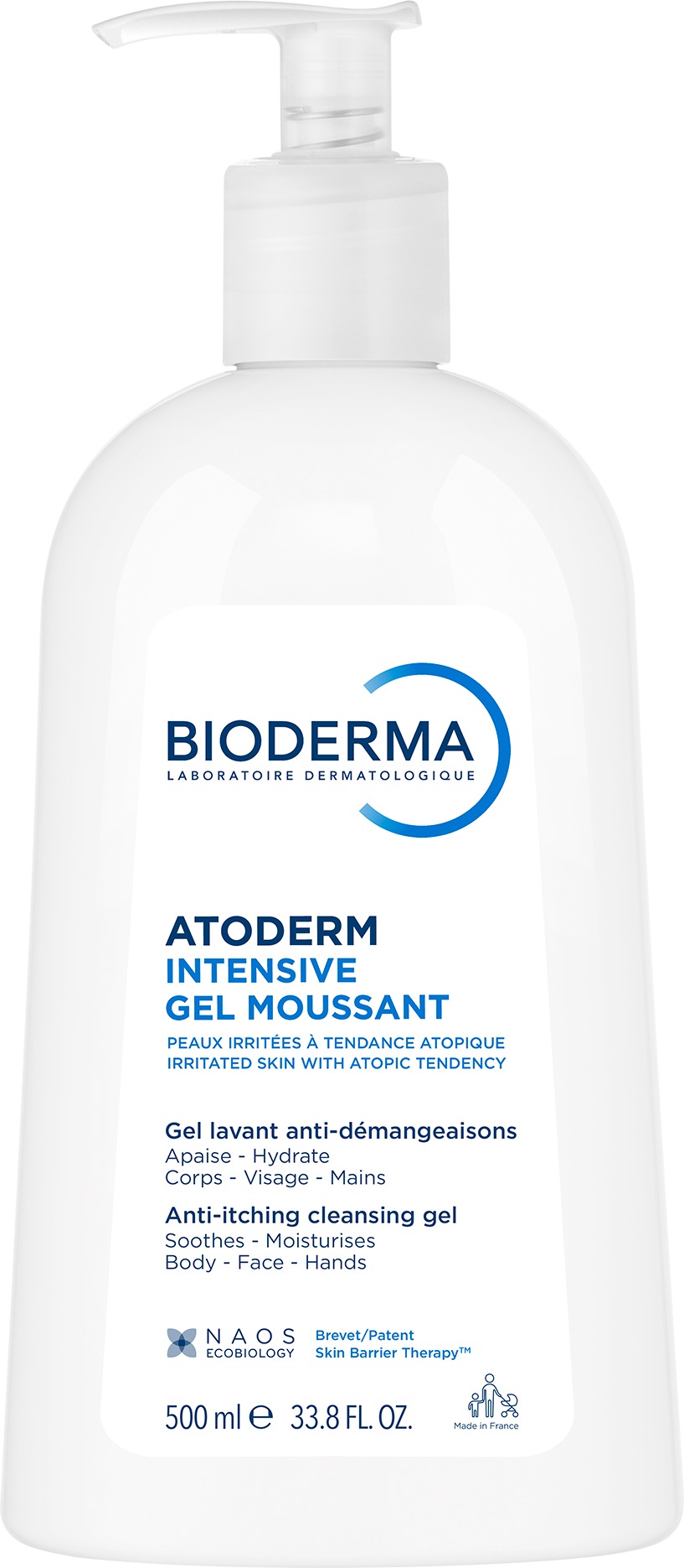 BIODERMA Atoderm Intensive Gel Moussant 500 ml