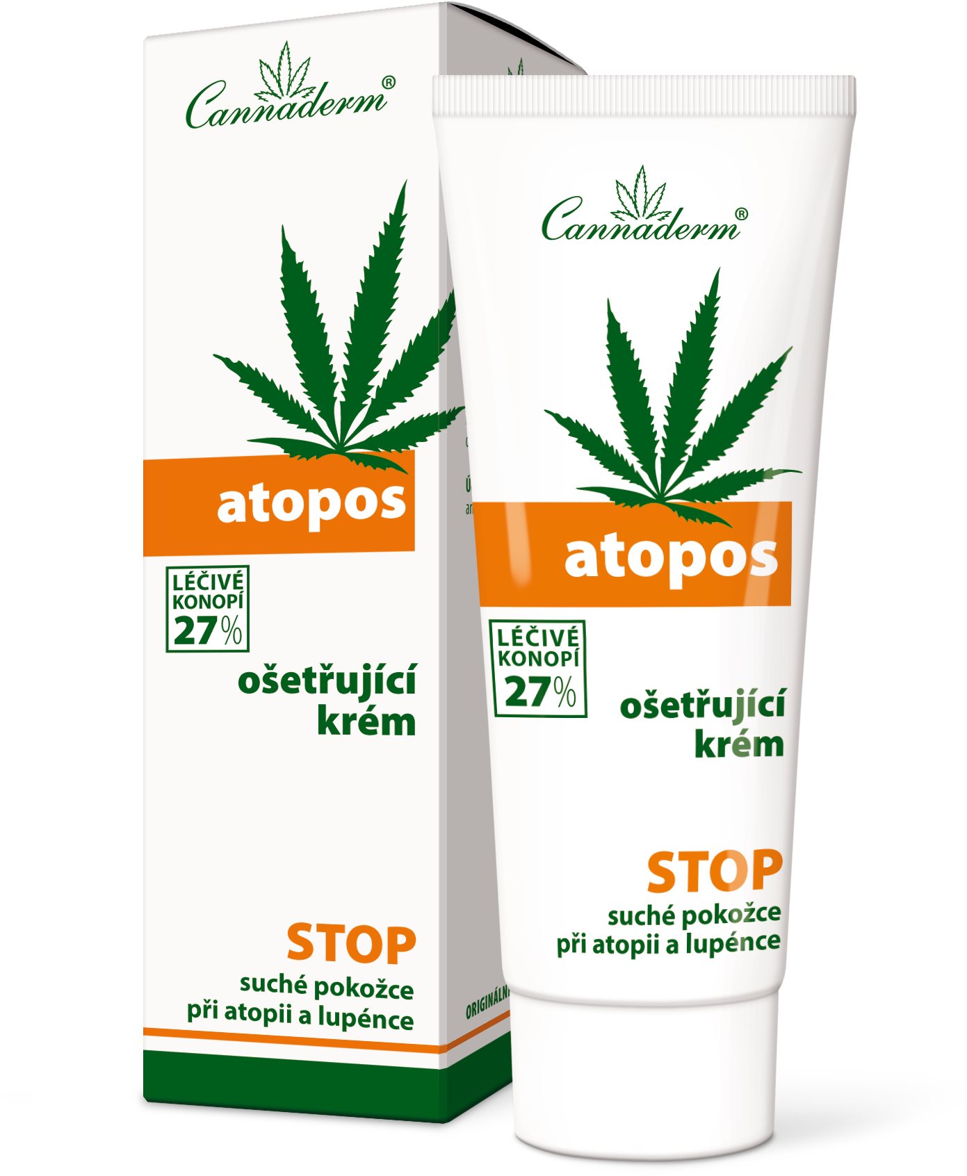 CANNADERM Atopos Ošetrujúci krém 75g