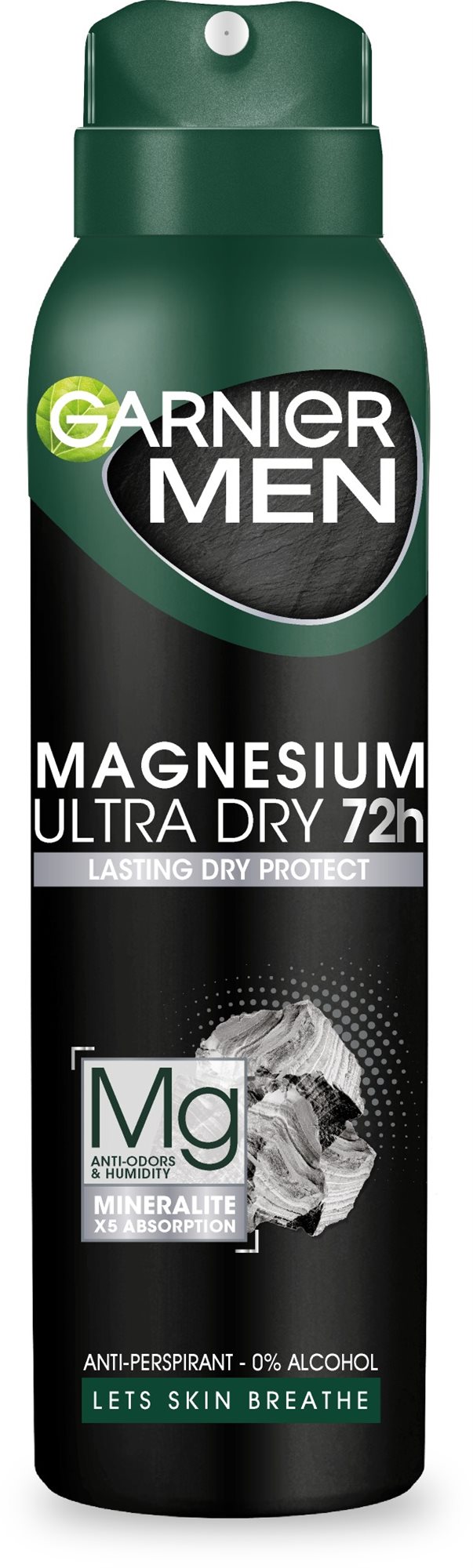 GARNIER Men Magnesium Ultra Dry 72H Sprej 150 ml