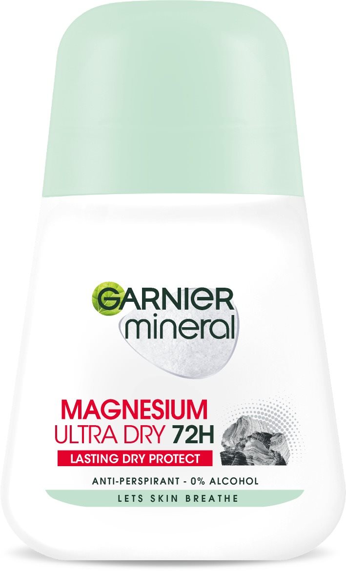 GARNIER Mineral Magnesium Ultra Dry 72h Roll-on 50 ml