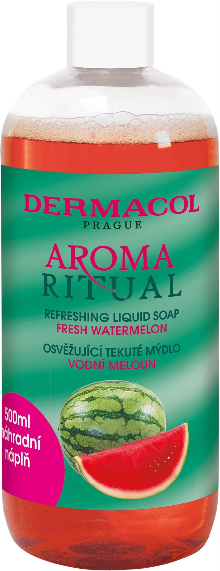 DERMACOL Aroma Ritual refill liquid soap – Watermelon 500 ml