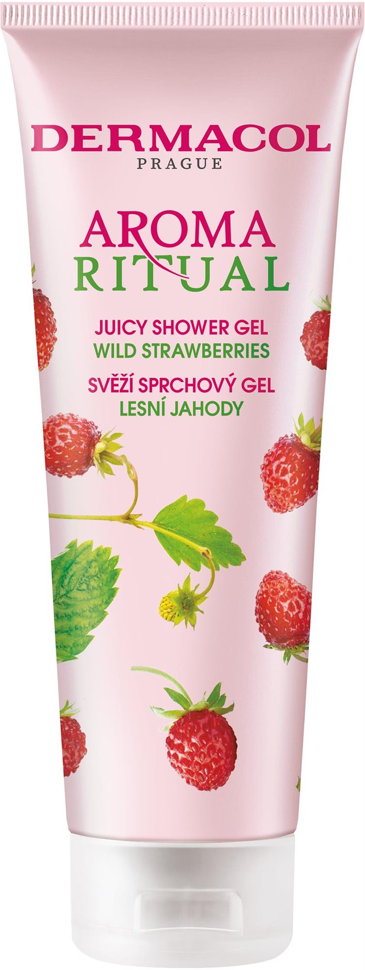 DERMACOL Aroma Ritual – juicy shower gel wild strawberries 250 ml