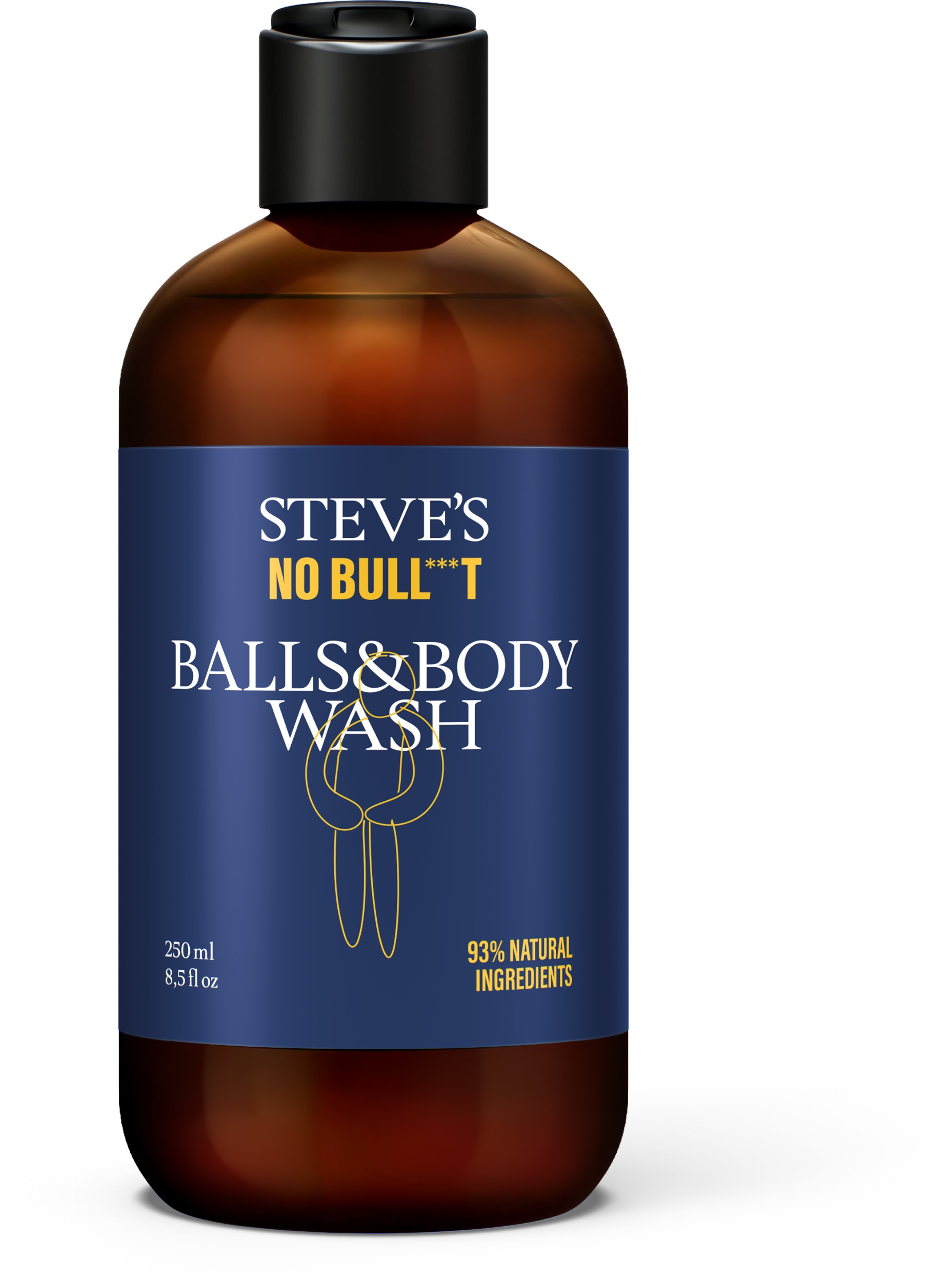 STEVES No Bull***t Ball & Body Wash 250 ml
