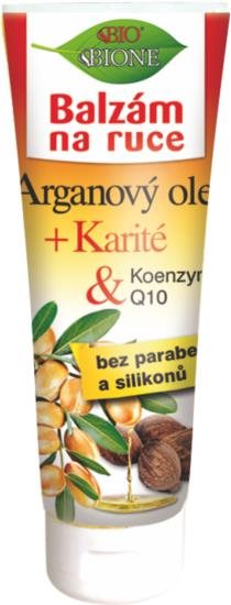BIONE COSMETICS Bio Arganový olej a Karité Balzam na ruky 205 ml