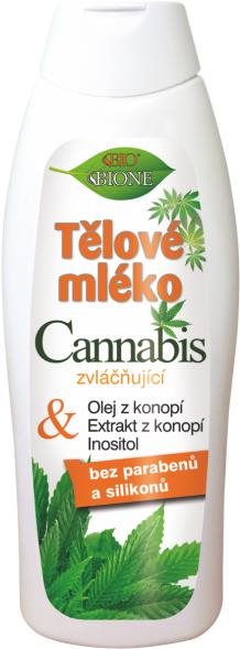 BIONE COSMETICS Bio Cannabis Telové mlieko 500 ml
