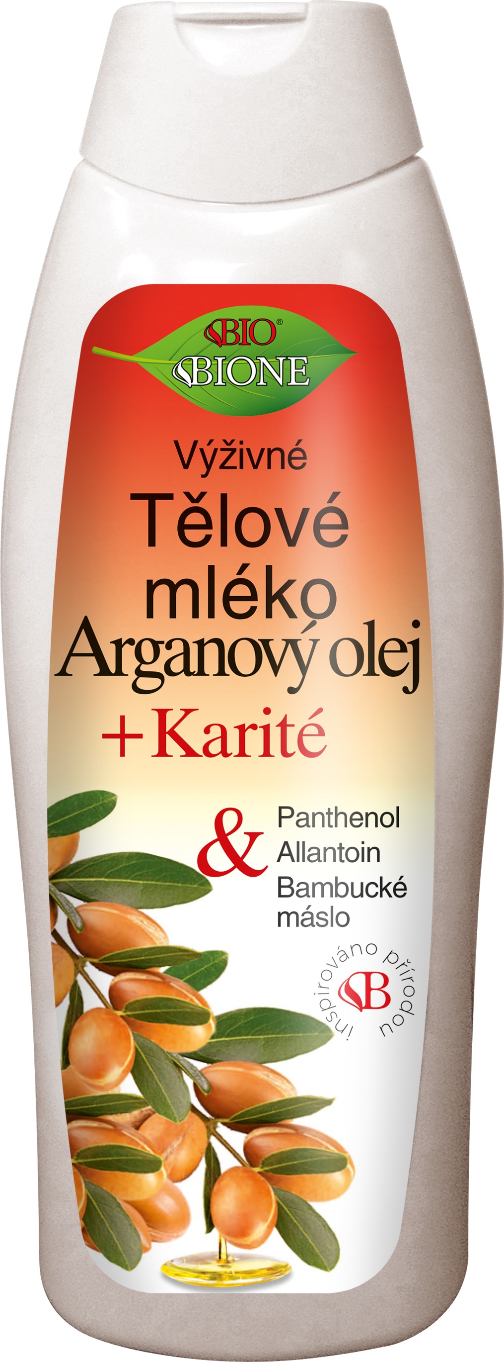 BIONE COSMETICS Bio Arganový olej a Karité 500 ml