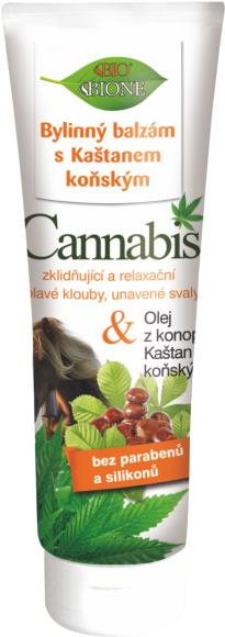 BIONE COSMETICS Bio Cannabis Bylinný balzam s pagaštanom konským 300 ml
