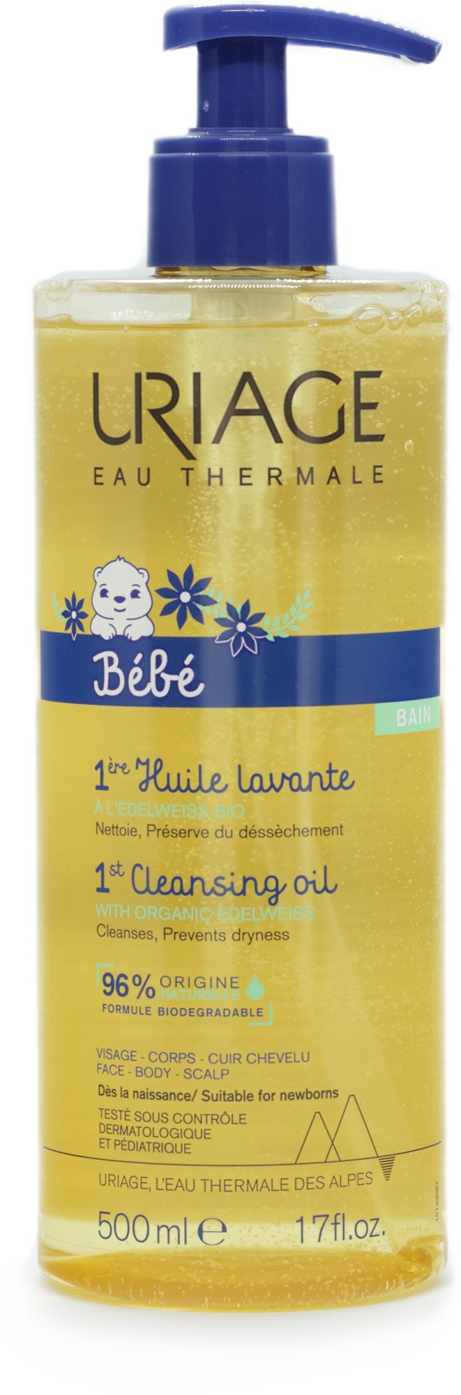 Uriage Bébé 1st Cleansing Oil 500 ml