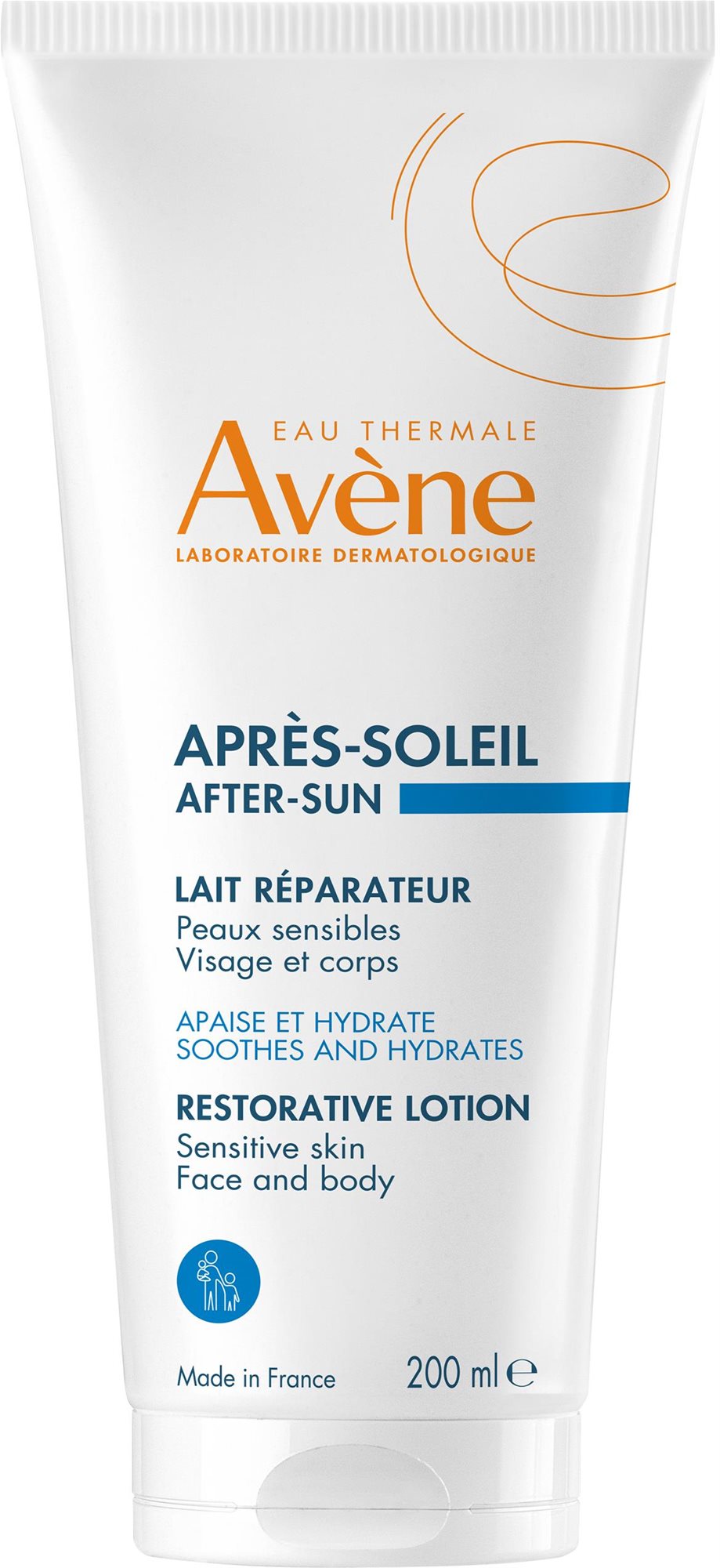 AVENE Sun Reparačné mlieko na opaľovanie 200 ml