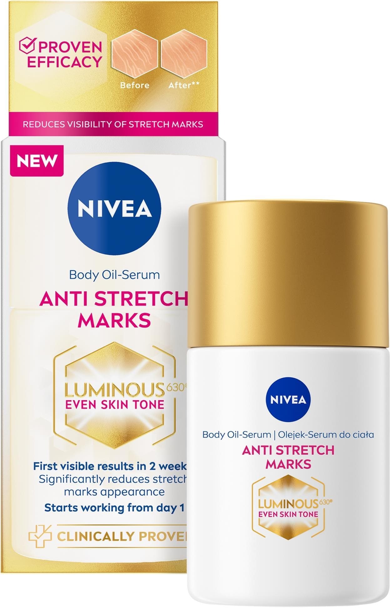 NIVEA Luminous 630 telové olejové sérum 100 ml