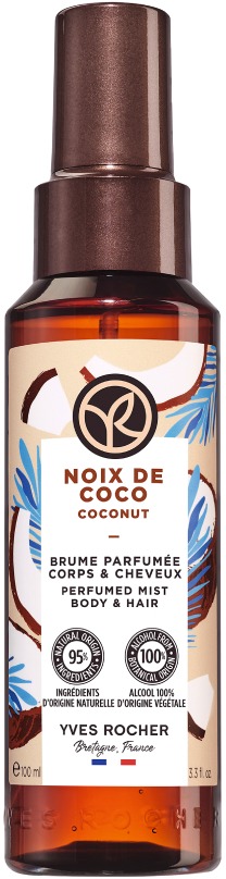 YVES ROCHER Parfémovaný sprej na telo a vlasy Kokos 100 ml