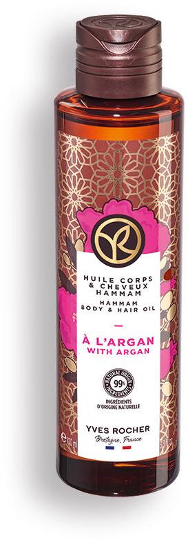 YVES ROCHER Olej na telo a vlasy Argan & bio ruža z Maroka 100 ml